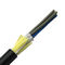 Diamètre du câble optique 9.5mm de fibre de noyau de la veste 144 de LDPE