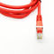 Réseau Ethernet rouge Lan Cable de ftp Cat6e d'UTP 0.5m 1m 2m